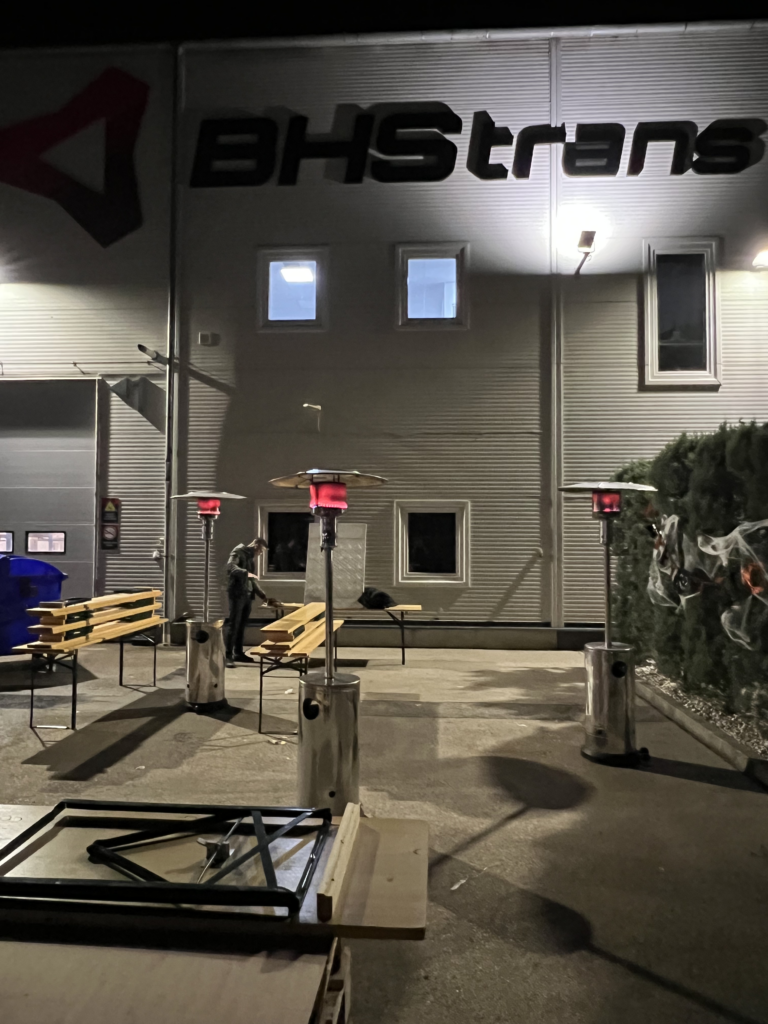 kültéri fűtés bérlés